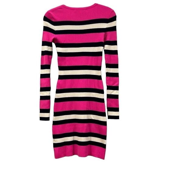 Lilly Pulitzer Aden Striped Pink Sweater Dress Sz.XS - Picture 2 of 3